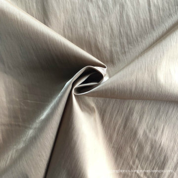 320t 2/1 Twill Full Dull Nylon Taffeta Fabric with PU Coating for Garment